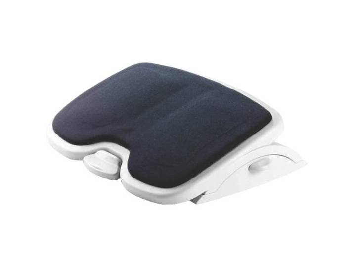 Kensington Repose-pieds SoleMate Confort avec système d'ajustement SmartFit cadre gris et support noir