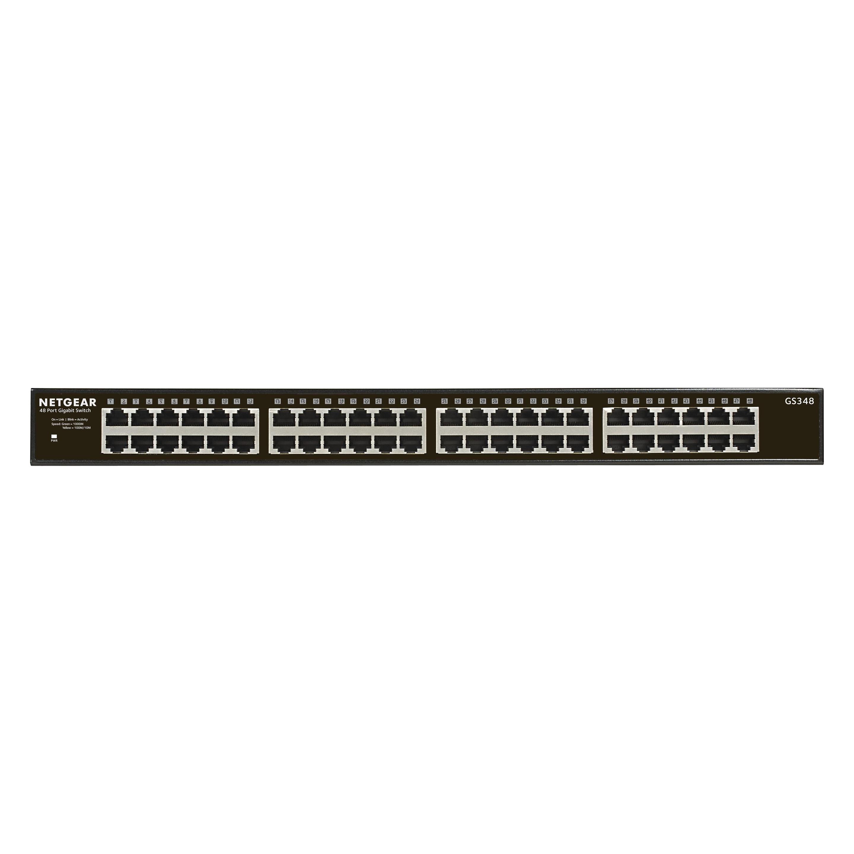 Netgear Gs348-100eus (48 Ports) (GS348-100EUS)