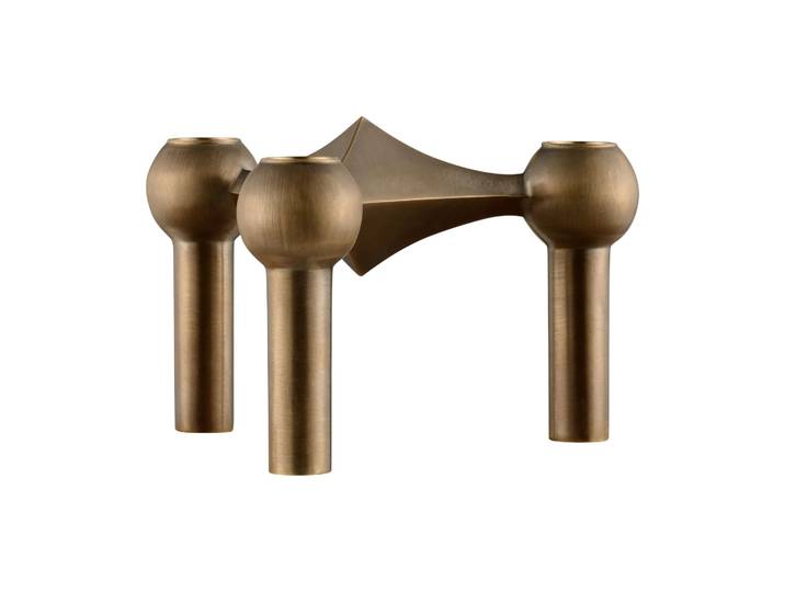 STOFF Nagel Nagel kandelaar Bronzed brass