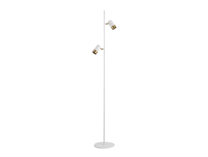 Lampadaire en aluminium blanc 160 cm
