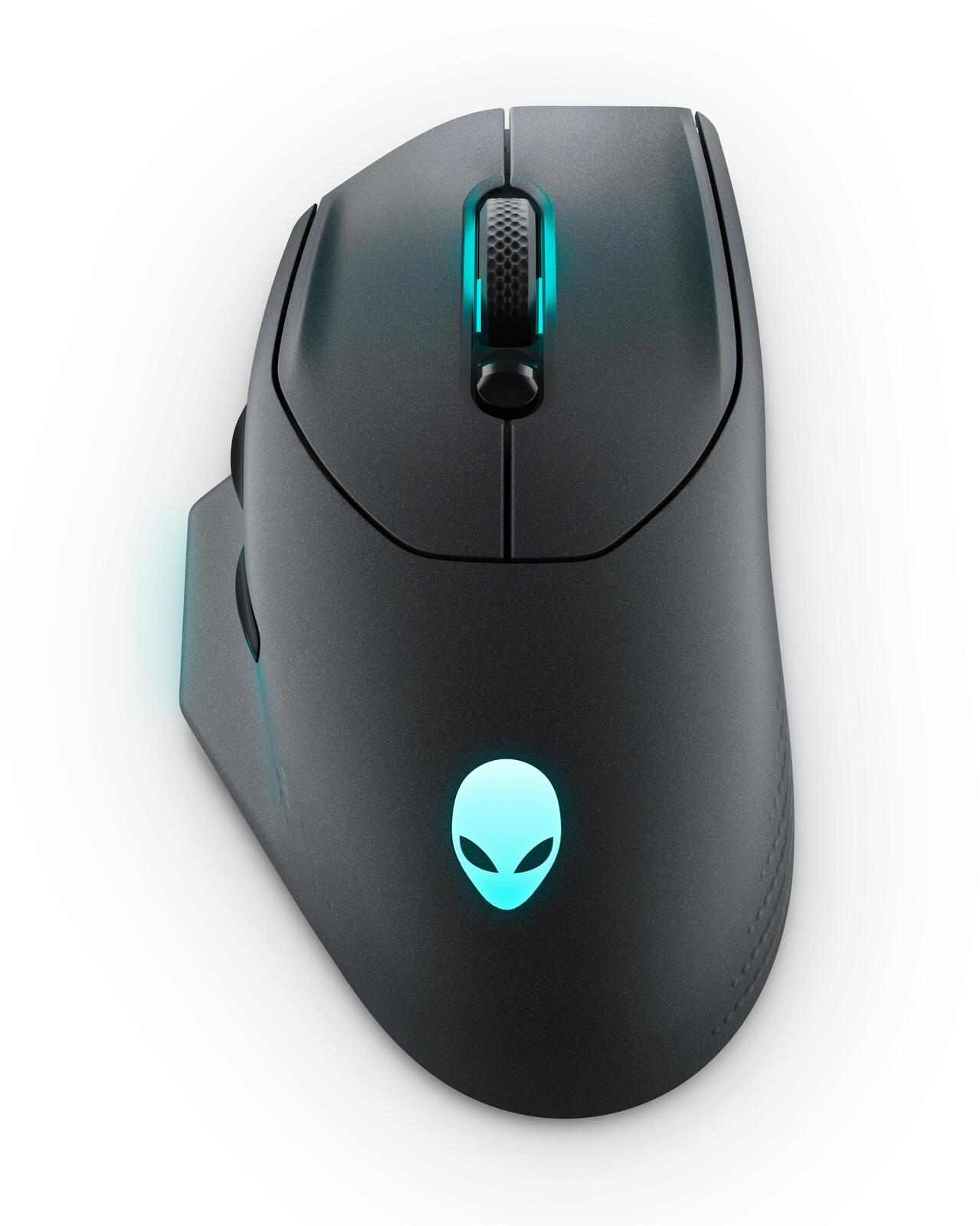 Dell Alienware Wireless-Gamingmaus AW620M, Dark Side of the Moon AW620M-G-DEAM