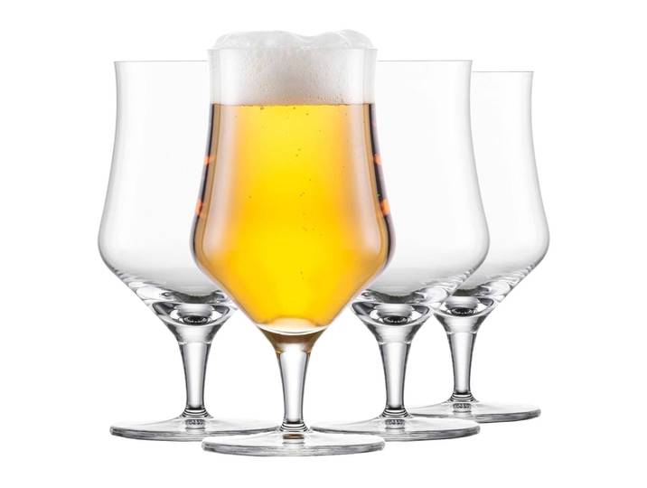 Bierglas SCHOTT-ZWIESEL Craft Beer Gläser Beer Basic 0,3 Liter 4er Set transparent , bunt (transparent), 4 tlg., Glas, Trinkgefäße, Bierglas