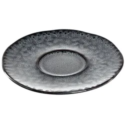 Leonardo Unterteller Matera Ø 11 cm 4 Stück, Untertasse, Grau