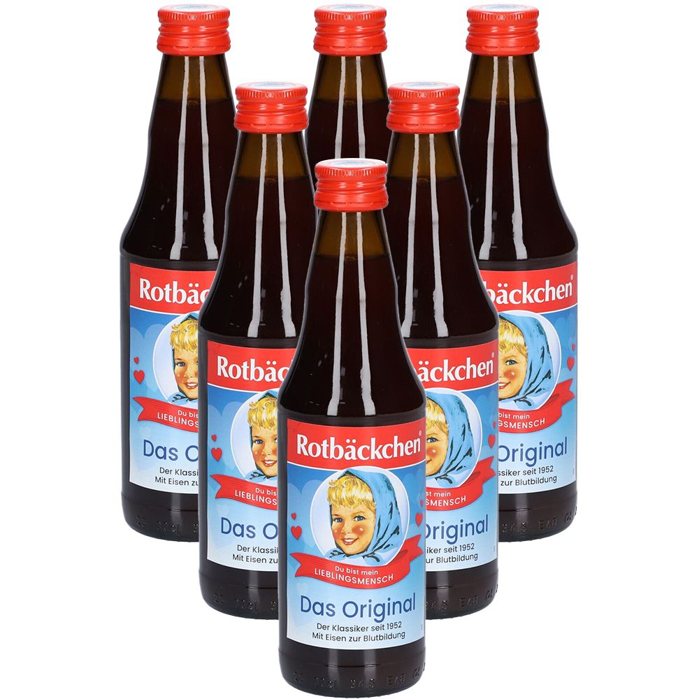 Rotbäckchen Das Original 6er-Pack 6x330 ml Saft