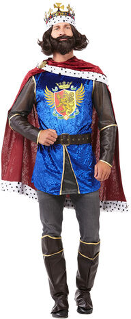König-Kostüm "Arthur" für Herren