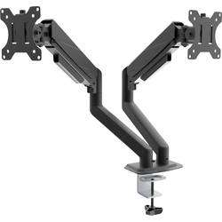 Akyga AK-MB-06 Monitor-Tischhalterung 2 Display(s) 81,3 cm (32) Schwarz Neigbar, Rotierbar, Schwenkbar