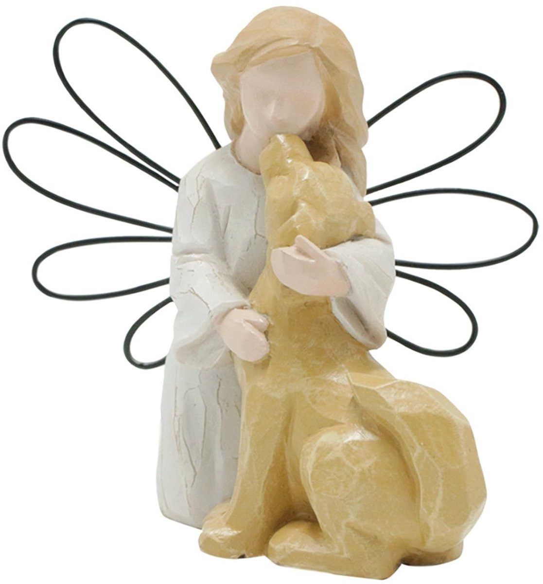 Resin Angel Figurine - Herdenkingsbeeldje voor hond