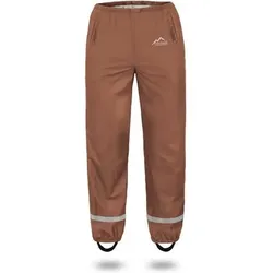 NORMANI OUTDOOR SPORTS Kinder Regenhose York, Größe 140 in Braun Braun