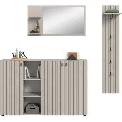 Garderobe Station 3-tlg. Kaschmir