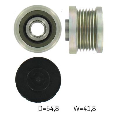 SKF Generatorfreilauf VKM 03304