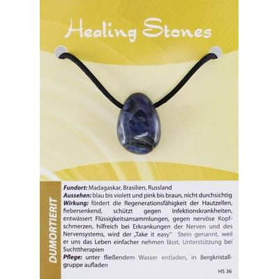 Dumortierit Healing Stones Maxicard