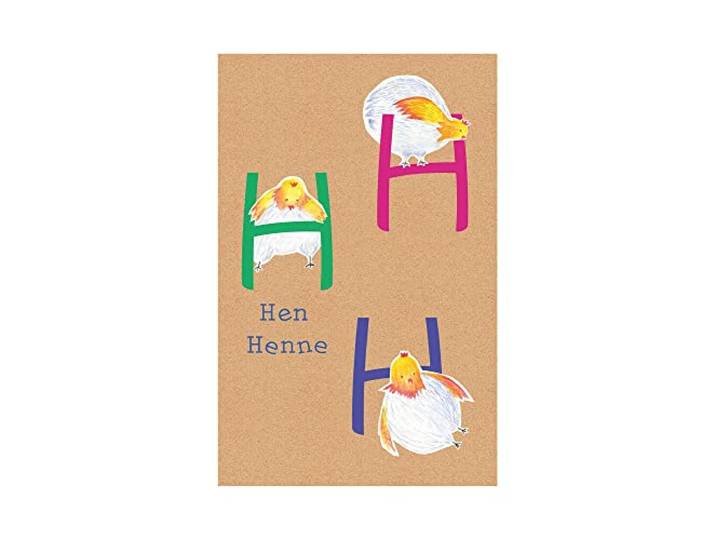 Komar ABC Animal H - Dimensions : 50 x 70 cm Impression murale (sans cadre) - Pure Boutique