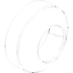 Ideal Standard Rosette A960599AA, Chrom A960599AA