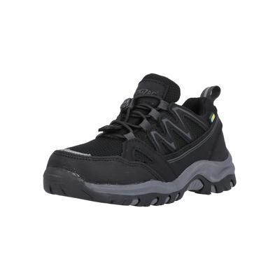Trainingsschuh ZIGZAG "Docheet", Kinder, Gr. 28, schwarz, Kunstfaser, Lederimitat, Schuhe, mit funktionalen Eigenschaften