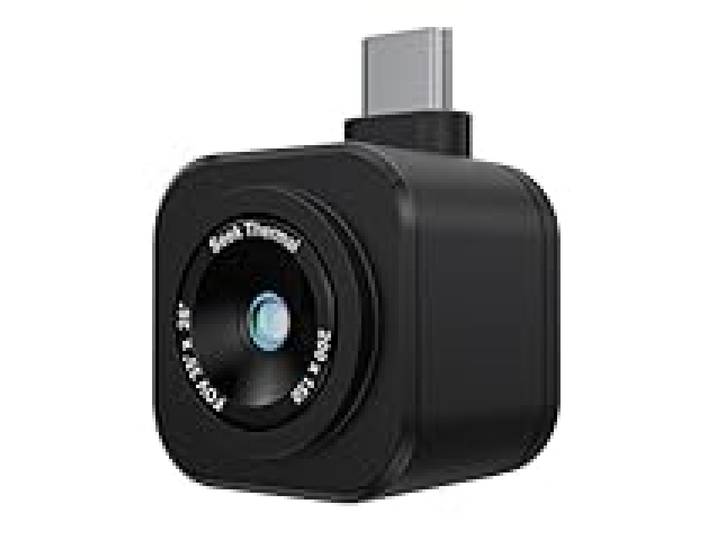 Seek Thermal - Caméra Thermique Nano 200 pour Apple iOS avec connecteur USB-C, caméra Thermique pour iPhone, imageur Thermique Haute résolution 200 x 150, fréquence d'images 25 Hz, -4 ℉ ~ 330 °C,