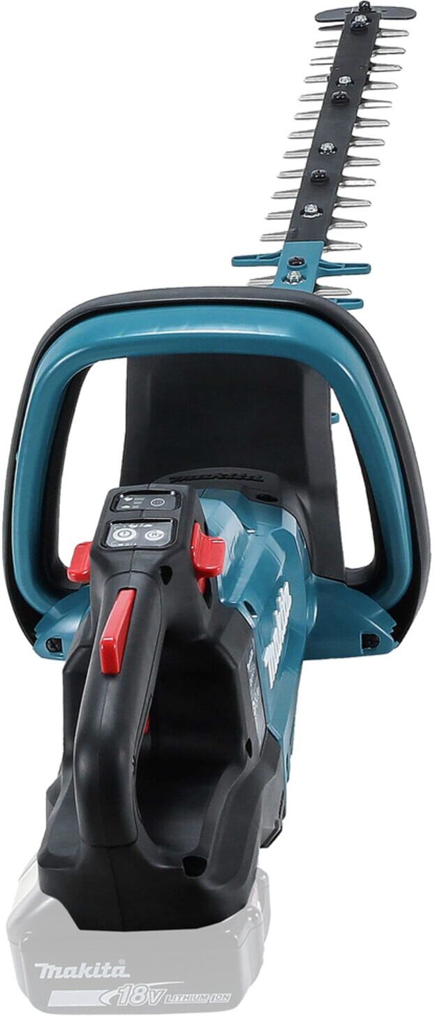 Makita DUH751Z Akku-Heckenschere   18V  für Hecken und Sträucher  ohne Akku und Ladegerät  mit Schnittlänge von 75 cm und Kettenschmierung )