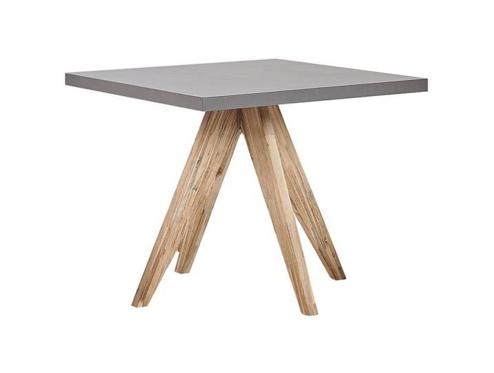 GARTENTISCH Faserzement grau 90/90 cm Olbia