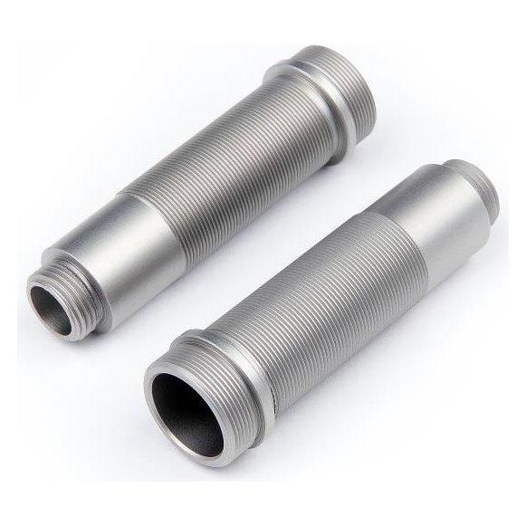 HPI Aluminum Shock Body Set (gunmetal/2pcs) (108073)