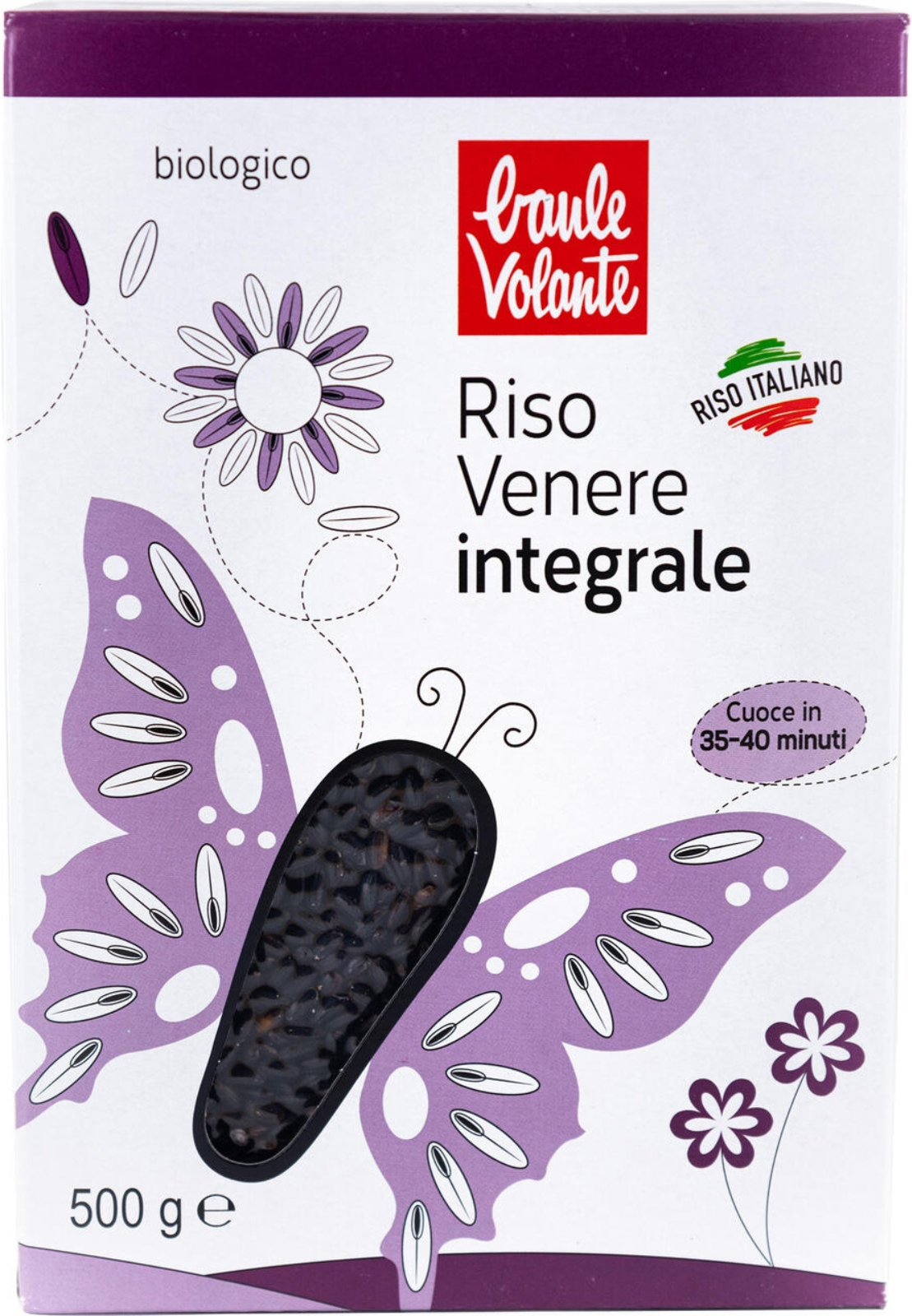 BAULE VOLANTE Riso Venere Integrale 500 Grammi 