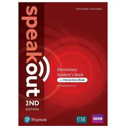 Speakout 2nd Edition Elementary Student's Book & Interactive eBook with MyEnglishLab & Digital, Schulbücher von Collectif