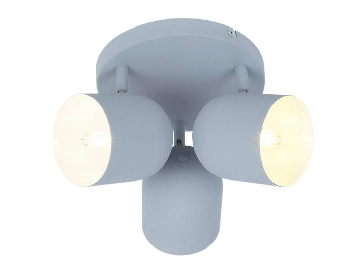 Strahler, Grau, Metall, 32x18x32 cm, Lampen & Leuchten, Innenbeleuchtung, Spots & Strahler, Deckenspots