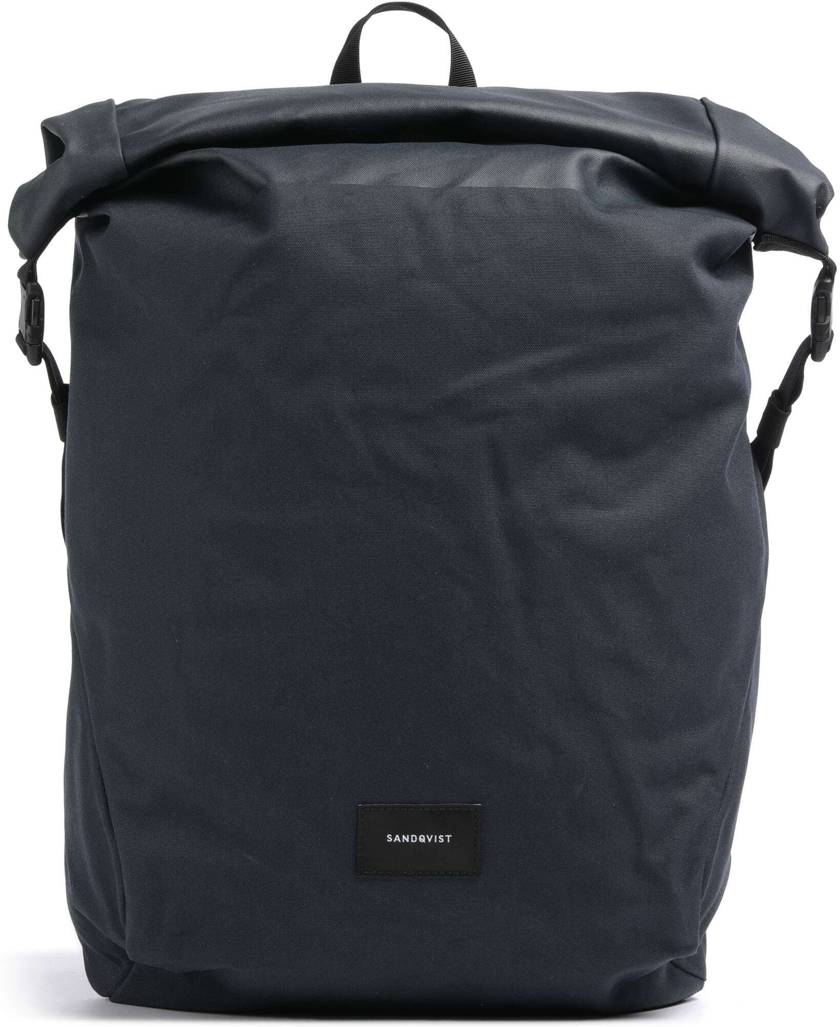 Sandqvist Ground Alfred Rolltop Rucksack, blau