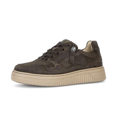 Sneaker GABOR "Sneaker low", Damen, Gr. 37, braun, Schuhe Sneaker