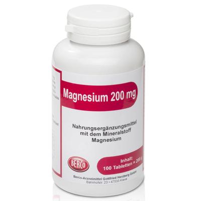 Magnesium 200 mg Berco Tabletten 100 St