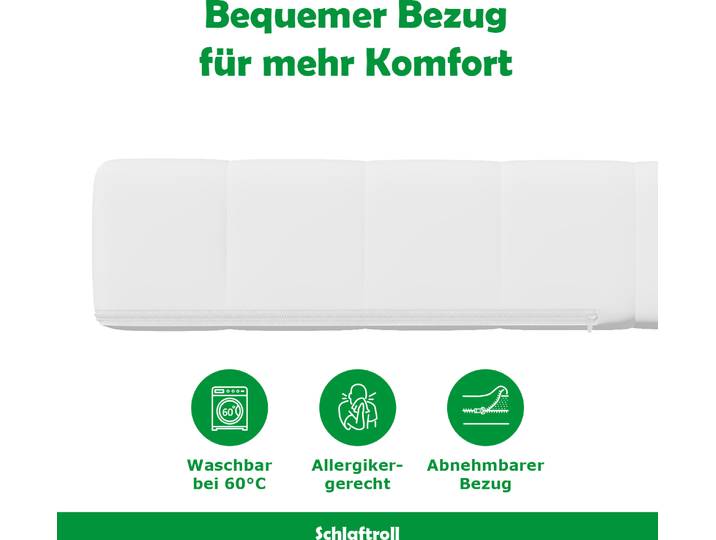 Komfortschaummatratze 200 x 200 Kinderfreundlicher Komfort