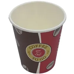 1000 Kaffee-, Heißgetränke- & Coffee to go Becher 200 ml PAP/PE Ø 80 x 91 mm