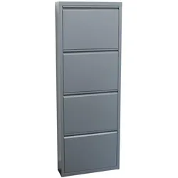 Ebuy24, Schuhschrank, Pisa (50 x 16 x 140 cm)