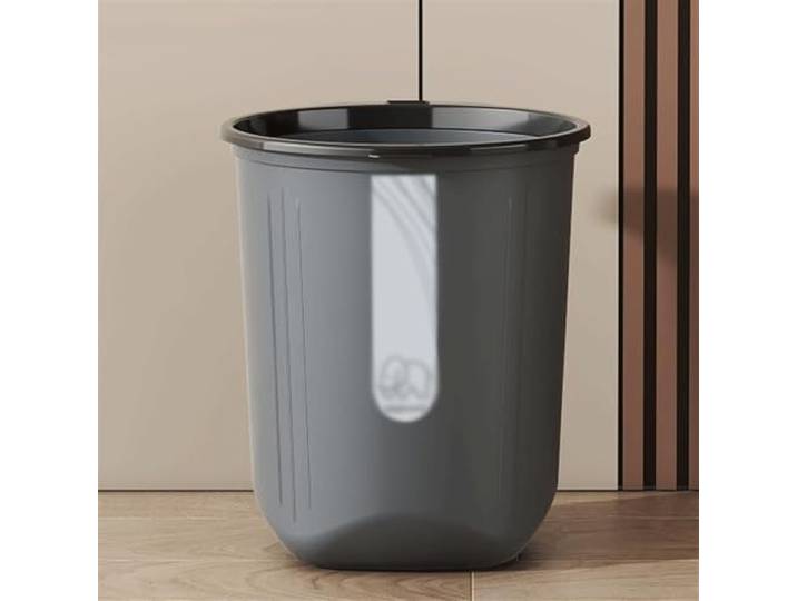 9bbhfJw4R Haushaltsmülleimer Mülleimer, Zuhause, Küche, Büro(Grigio)