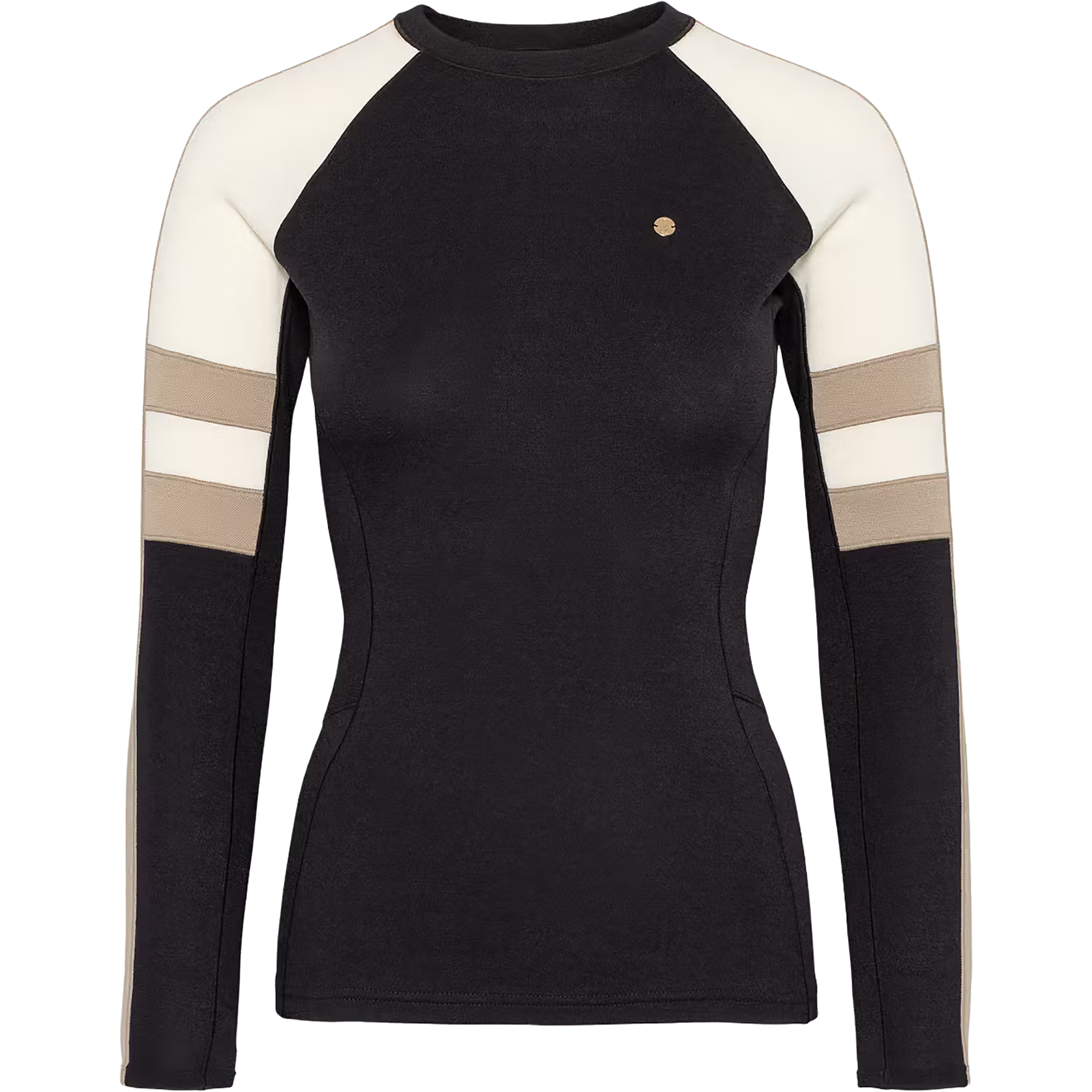 Johaug Devotion Wool Damen Longsleeves Merino schwarz Größe XS Langlauf Klassik | Langlauf Skating Schnell trocknend Merinowolle