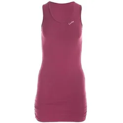 WINSHAPE Damen Longtop mit seitlicher Raffung WTR15, Größe XS in Lila Lila