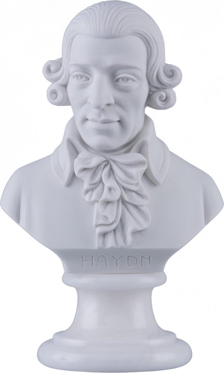 Music Gifts Albast borstbeeld Haydn 15 cm