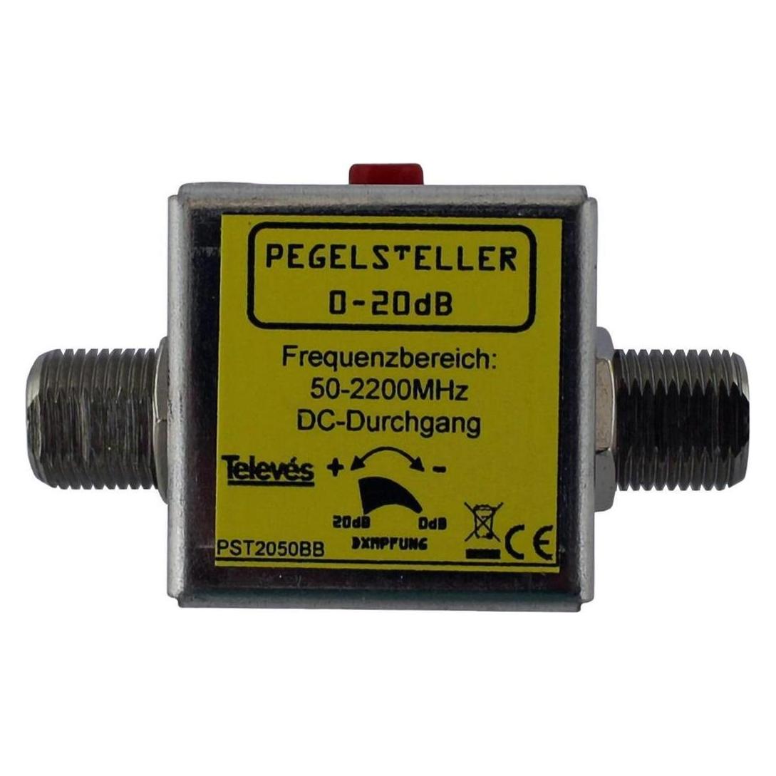 Televes Preisner PST2050BB F F Silber Kabelschnittstellen-/adapter (PST2050BB)