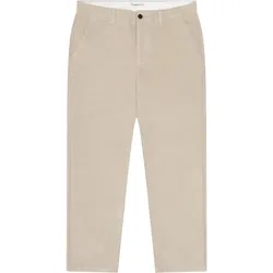KnowledgeCotton Apparel, Herren, Outdoorhose, Chuck Corduroy Chino (W33/L32), Beige