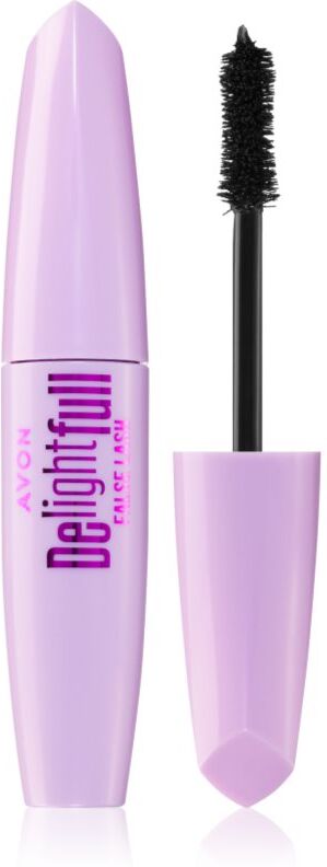 Avon DelightFull False Lash mascara allongeant pour des cils pleins teinte Blackest Black 10 ml