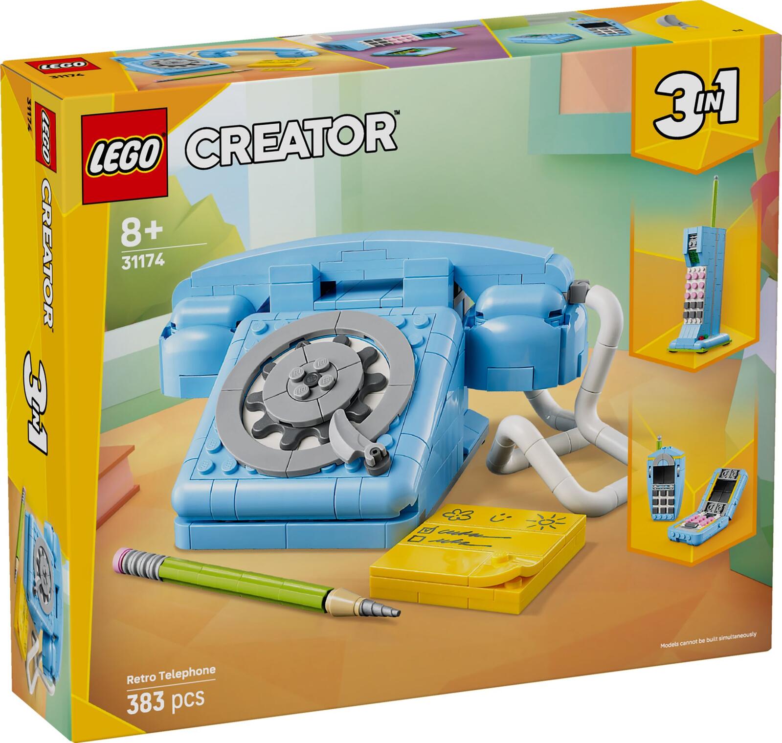 LEGO® Creator 3in1 31174 Retro-Telefon