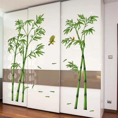 Uplift Essentials Removable Bamboo Forest Wall Decal Creative Chinese Style DIY Botanical Decor For Modern Living Sanctuaries Removable Bamboo Forest Wall Decal Creative Chinese Style DIY Botanical Decor For Modern Living Sanctuaries