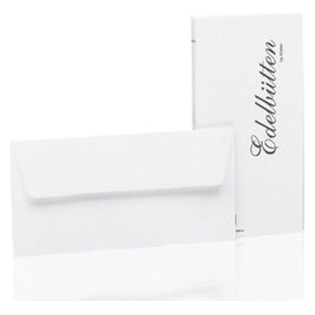 Rössler Briefhülle DL SF 20ST weiss Edelbütten (dl, 20x) (2032388003)