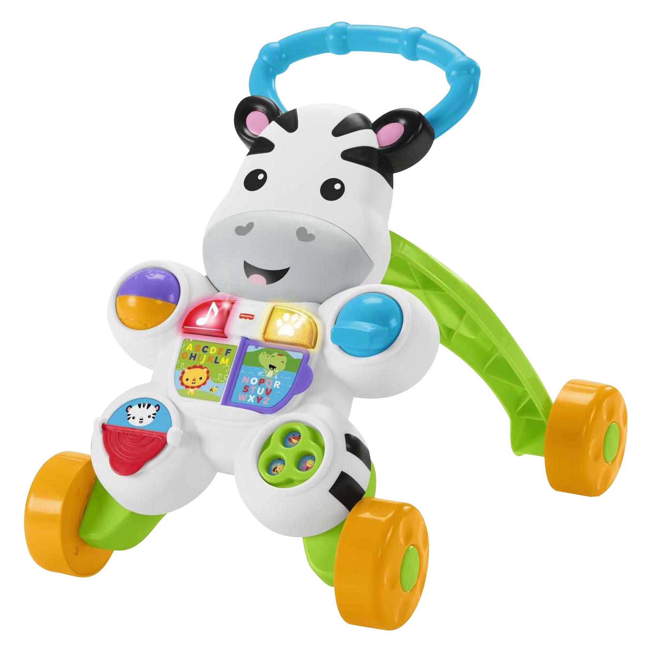 Fisher-Price Lern mit mir - Zebra Lauflernwagen (DLD94)
