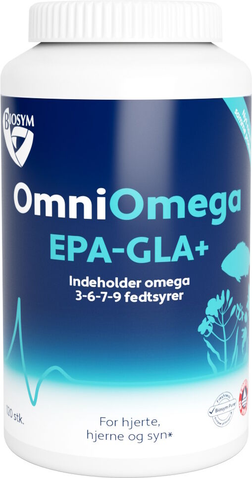 Biosym OmniOmega EPA-GLA+ Kosttilskud 100 stk
