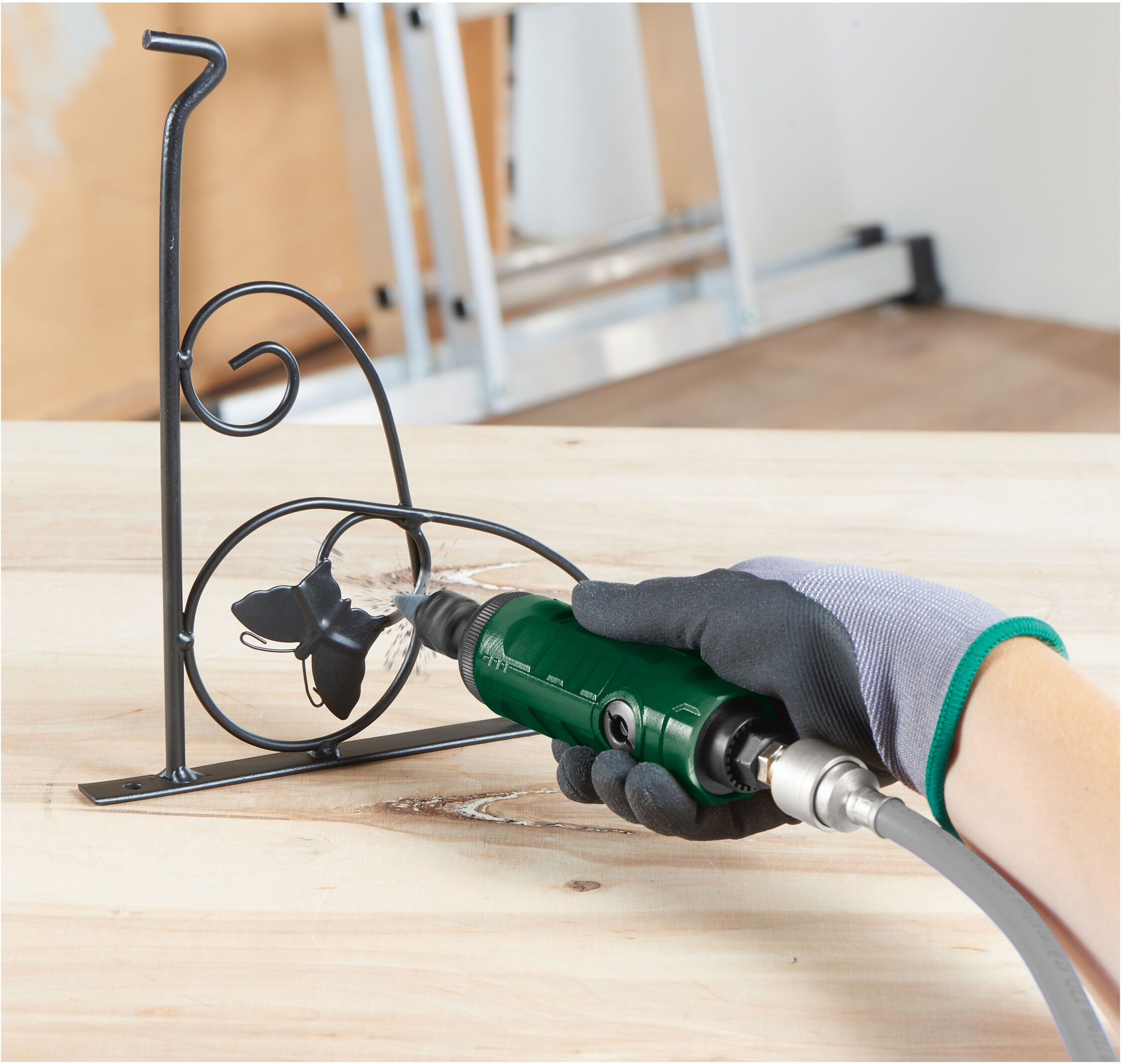 PARKSIDE® Druckluft-Stabschleifer-Set »PDSS 16 B2«/Druckluft-Trennschleifer »PDTS 6.3 C4«/Druckluft-Tellerschleifer »PDTLS 6.3«