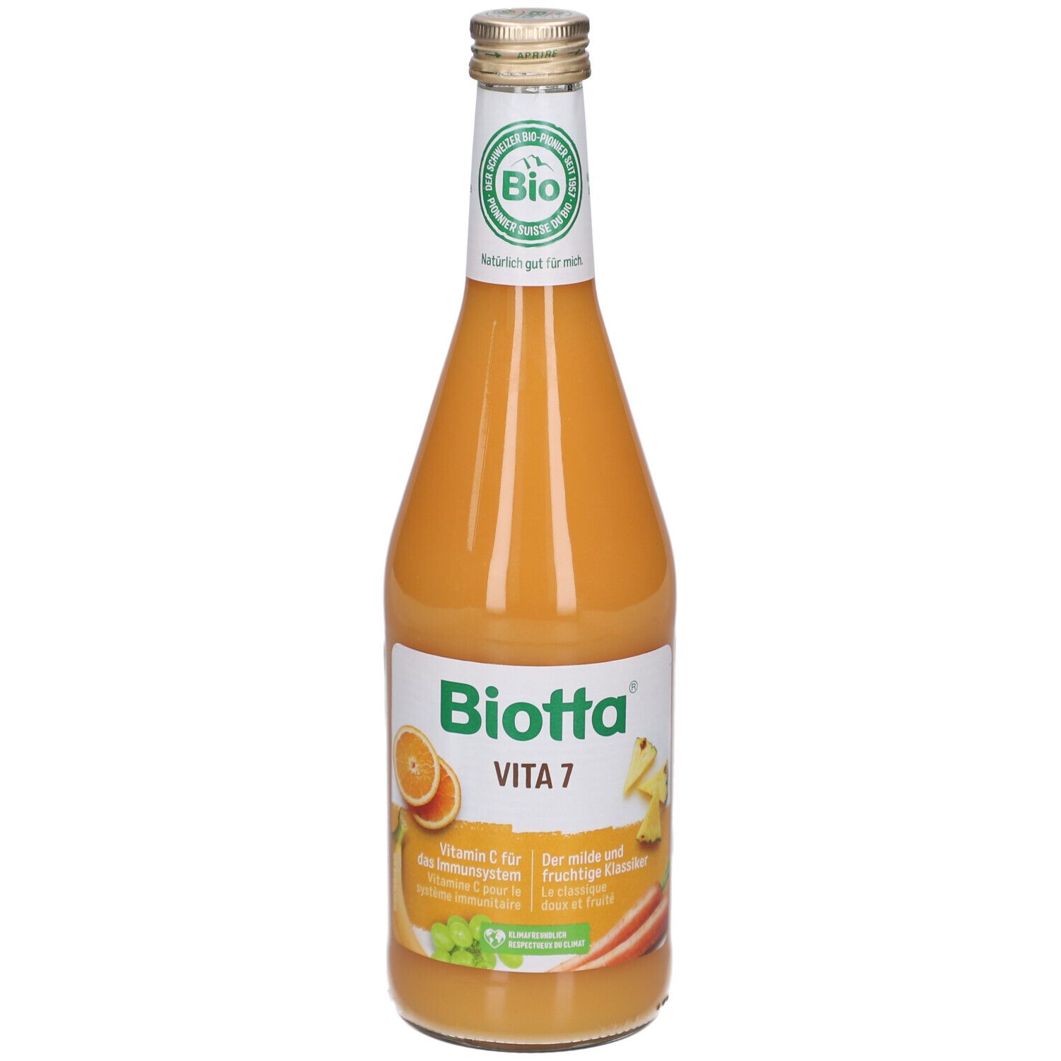 Biotta Vita 7 vegan Bio Saft 500 ml
