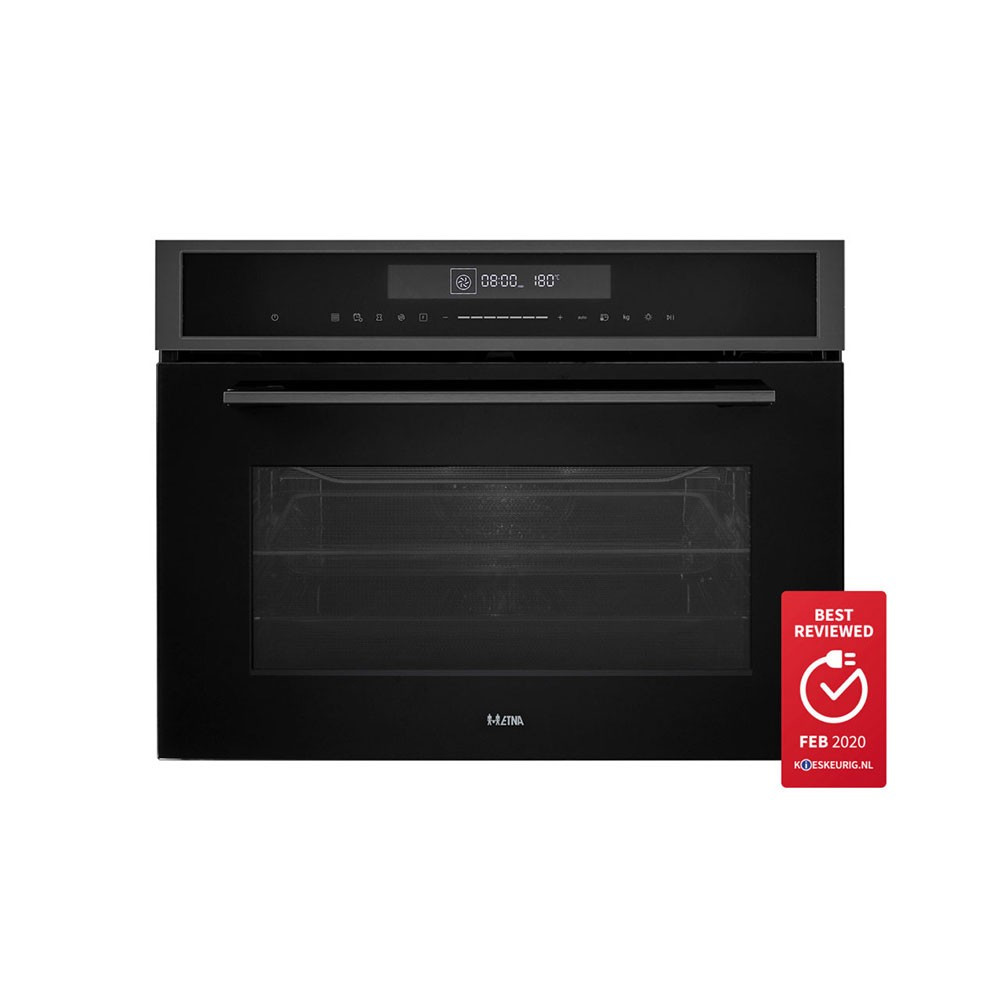 Etna CM650Ti Inbouw oven met magnetron Zwart