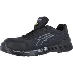 Sicherheitshalbschuhe S1P "SCOTT" Red Leve - 39 - schwarz