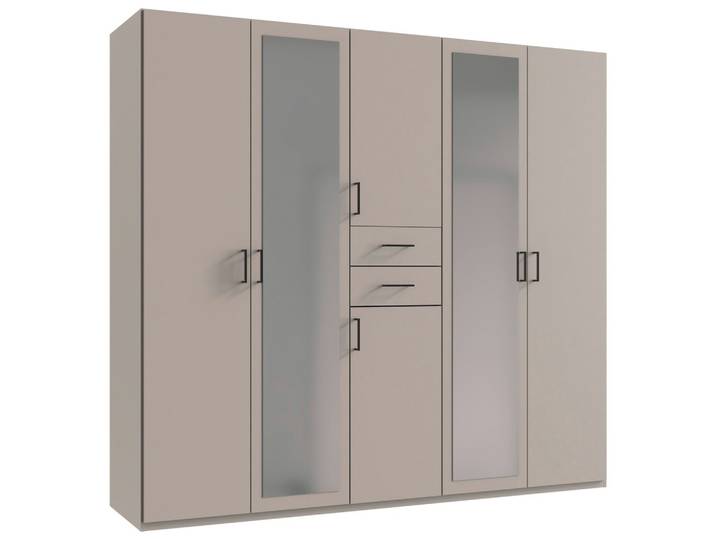 Drehtürenschrank 225/208/58 cm Kaschmir