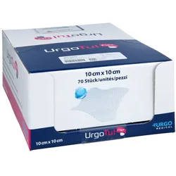 UrgotÜl Flex Wundgaze 10x10 Cm Spender 70 St