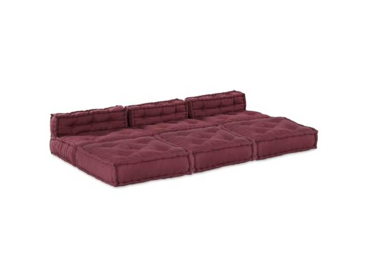 HNSMFPRE Modulares Sofa, 4-teilig, Braun, Stoff Atmungsaktiver Stoff, bequemer Schaumstoff, innen außen, flexibles Design
